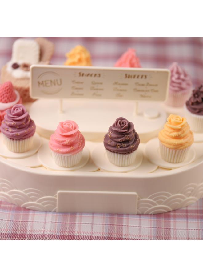 Bluejw Rose Cream Cupcake Baking Mold DIY Aromatherapy Candle Handmade Soap Ice Cream Ornaments Mold - Image 2