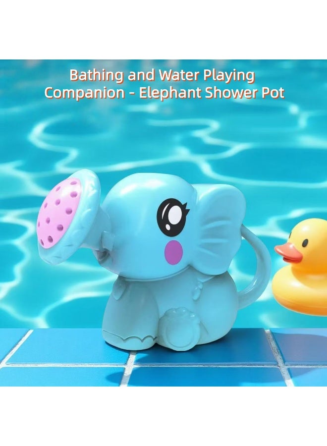 5-piece set of children's water play toys, water gun, swimming toy, watering can, penguin swimming toy - Image 4