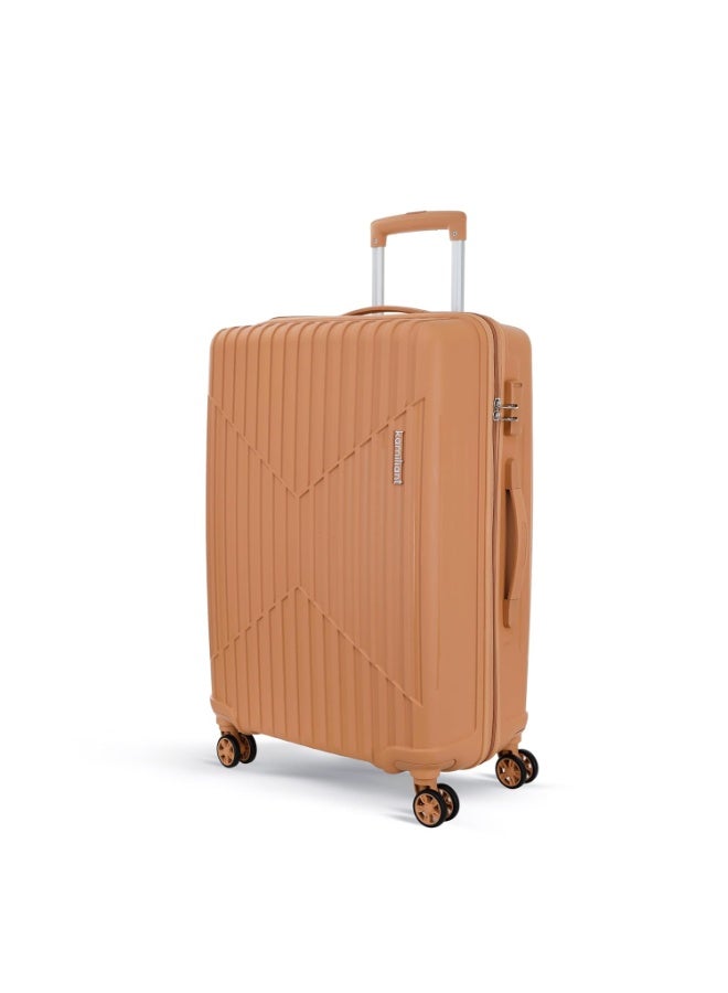 KAMILIANT by American Tourister Savvy Medium 70 cm Hard Case Polypropylene Spinner Luggage, Orange Pastry - Image 1