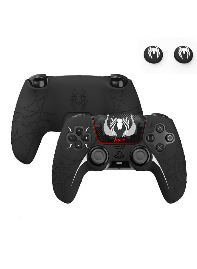 General PS5 Controller Case, Spider-Man, Silicone Handle Case, PS5 Gamepad, All-Inclusive Anti-Drop Soft Shell, Joystick Cap  - Image 1