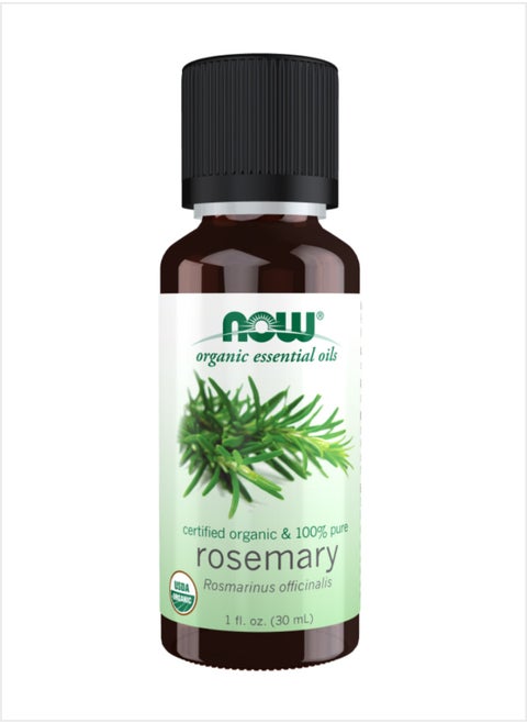 Now Essential Oils 100% Pure Organic Rosemary Oil – 30ml