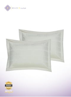 Melen Double Summer Bedding Set 6 Pieces - Storm- Beige  - Image 3