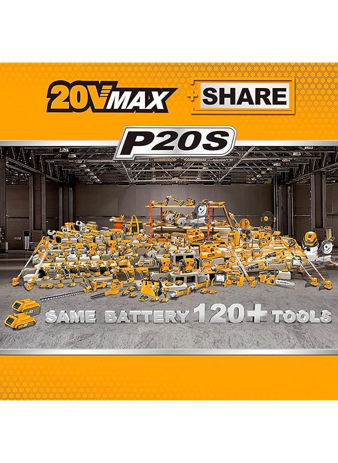 INGCO - Cdli2002 20 Volt Lithium Ion Cordless Drill Set - Image 1