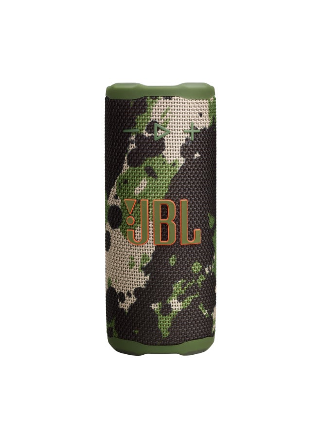 JBL Grip Compact Bluetooth Speaker, JBL Pro Sound with AI Sound Boost, IP68 Waterproof and Dustproof, Ambient Light, Up to 14 Hours Playback, Auracast Multi-Speaker, JBL Portable App, Squad Multicolor