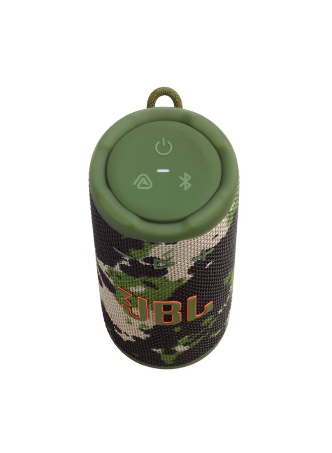 JBL Grip Compact Bluetooth Speaker, JBL Pro Sound with AI Sound Boost, IP68 Waterproof and Dustproof, Ambient Light, Up to 14 Hours Playback, Auracast Multi-Speaker, JBL Portable App, Squad Multicolor - Image 3