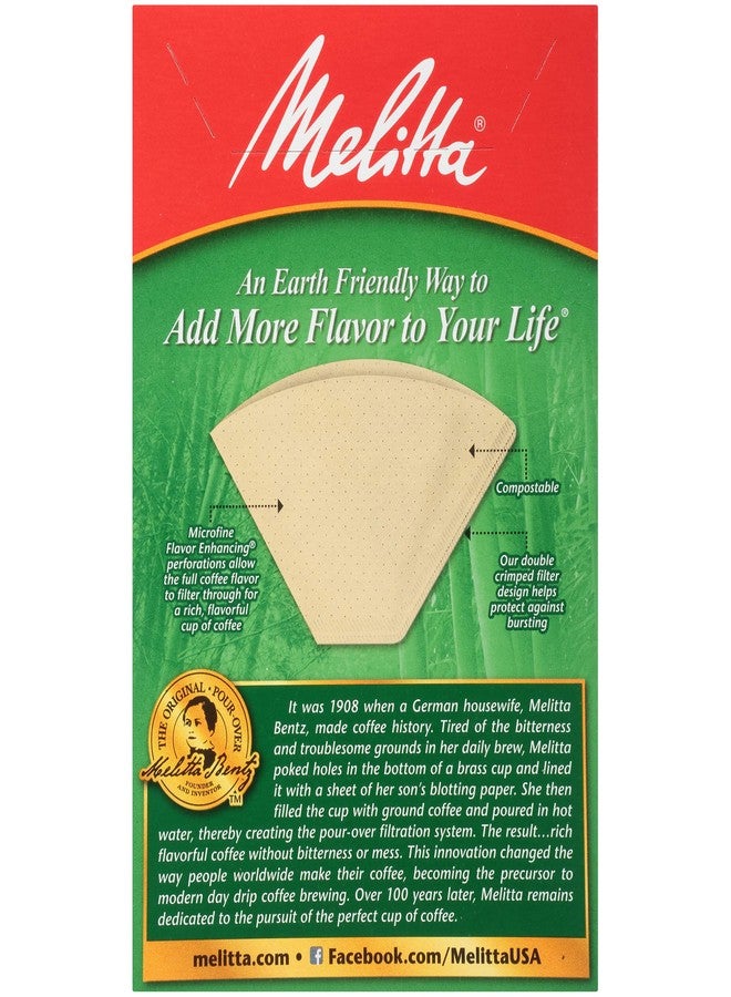 ميليتا فلاتر قهوة ميليتا المخروطية رقم 4، مصنوعة من الخيزران، 80 فلتر - Image 4