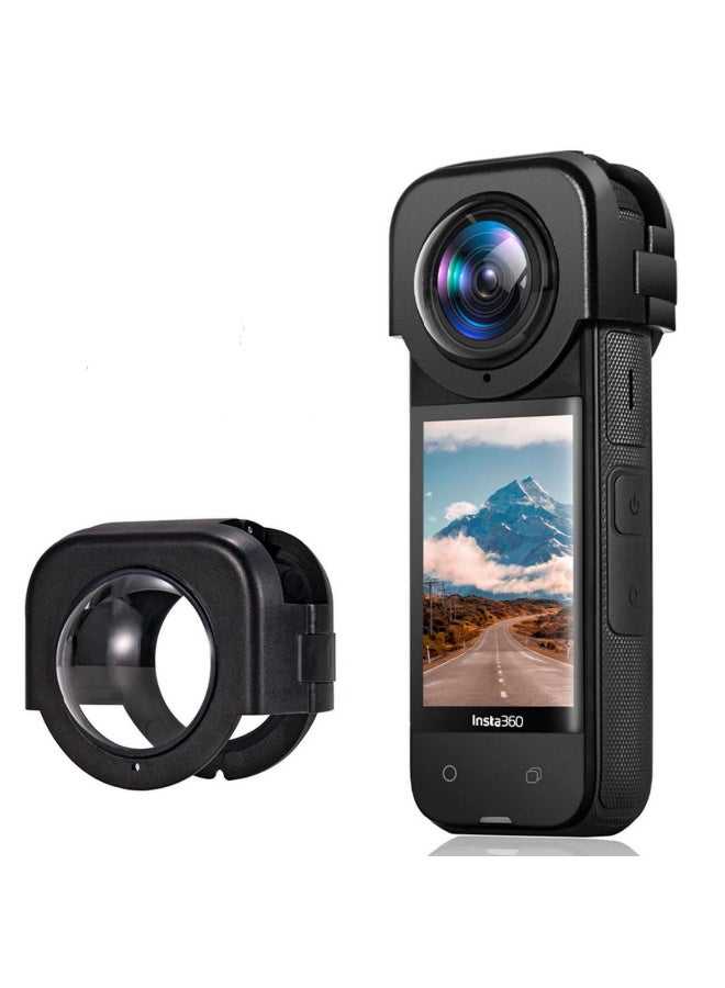 1PCS For Insta360 X4 Lens Guards Accessories Anti-Scratch Tempered Glass Protective Case for Insta 360 X4 Camera Lens Protector - Image 1