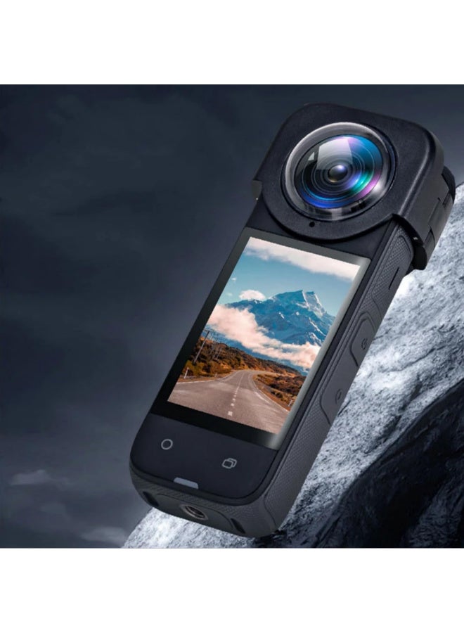 1PCS For Insta360 X4 Lens Guards Accessories Anti-Scratch Tempered Glass Protective Case for Insta 360 X4 Camera Lens Protector - Image 4