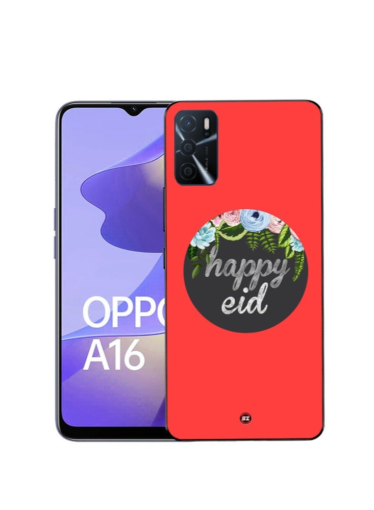 Service Zone Protective Printed Mobile Back Cover 4 persons Ramadan For Oppo A16 - Image 1