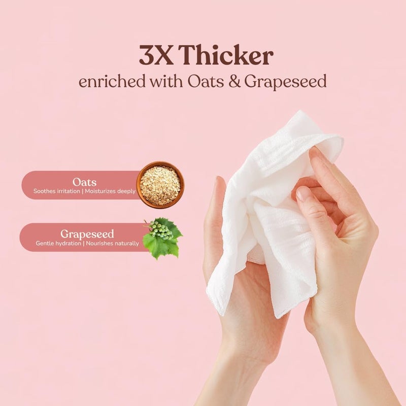 .allter 99% Water Moisturizing Wipes 3X Thickness, 3X Durability || Pack of 10 - Image 2