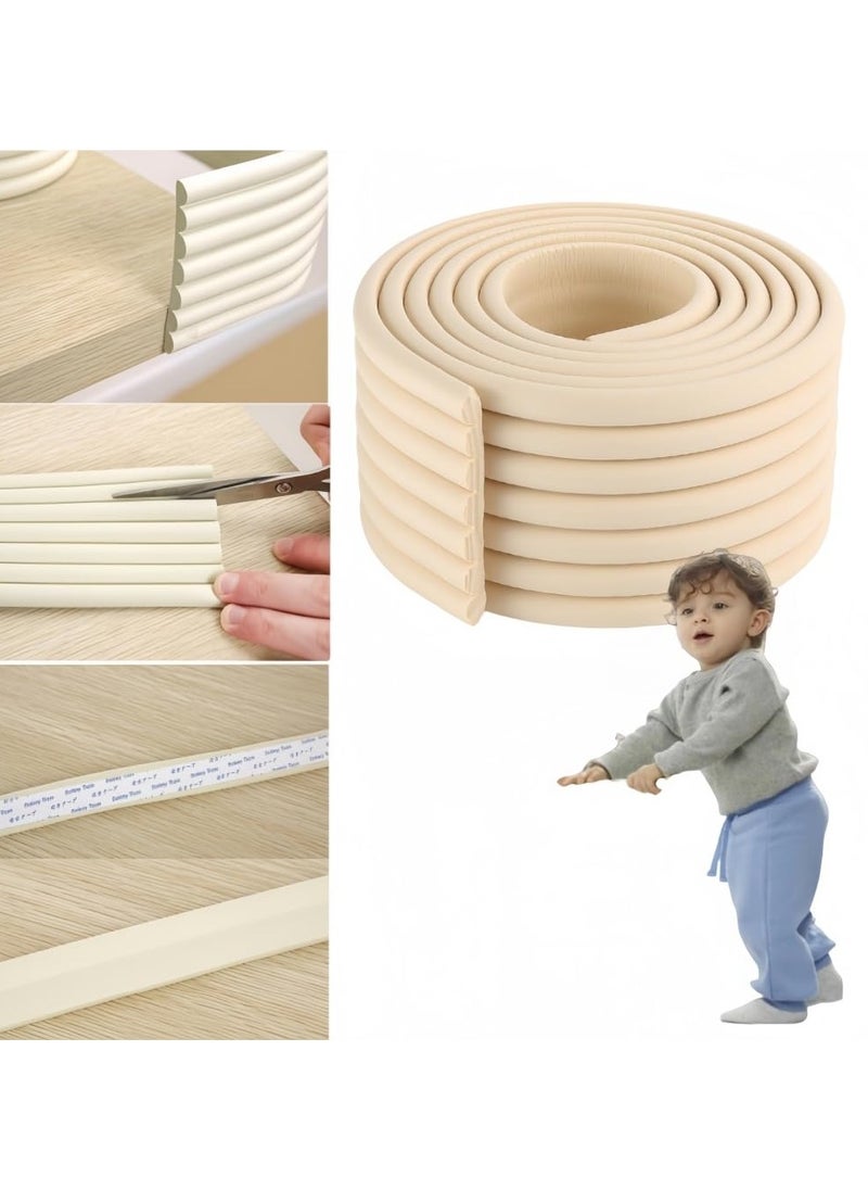 Safety Corner Protector,Foam Safety Strips Edge Protectors Foam Strips, Soft Silicone Bumper Strip,For Sharp Corners Of Cabinets、Tables And Drawers Silicone Soft Corner Protectors