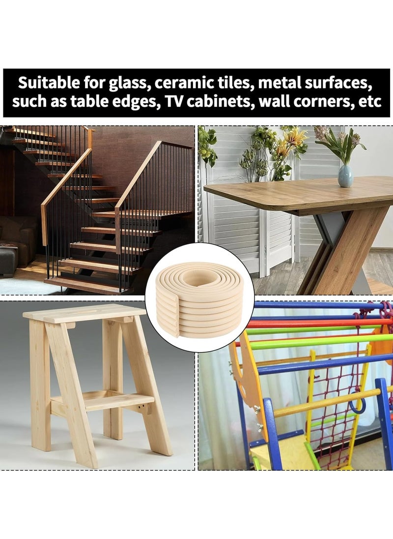 Safety Corner Protector,Foam Safety Strips Edge Protectors Foam Strips, Soft Silicone Bumper Strip,For Sharp Corners Of Cabinets、Tables And Drawers Silicone Soft Corner Protectors