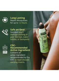 Natrapel Tick & Insect Repellent Eco-Spray - Bug Spray with 20% Picaridin - Family Protection Against Mosquitoes, Ticks & More - Up to 12 Hours of Protection - 6 oz (2 Pack)  - Image 3