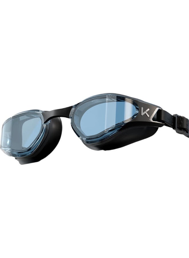 Keep Swimming Goggles, Waterproof And Anti-Fog, High-Definition For Men, Professional For Women, Myopia Glasses, 870 Obsidian Black, 600 Degrees - Image 2