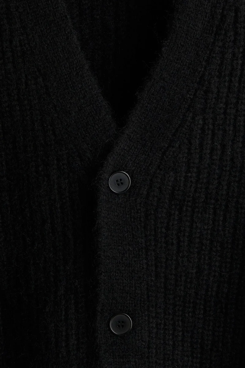 H&M Loose Fit Rib-knit cardigan