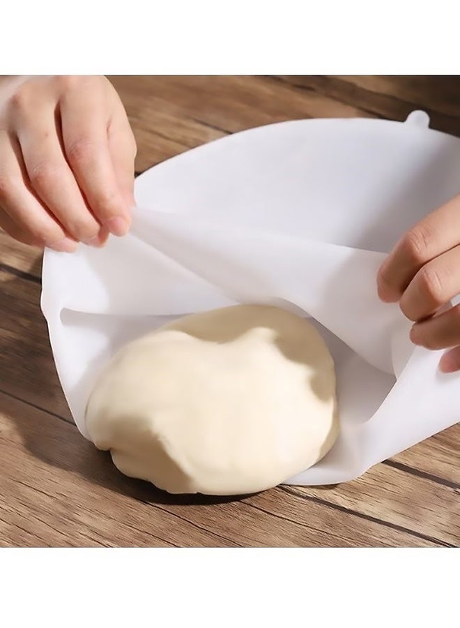 2 Pcs Versatile Silicone Dough Kneading Bag  Mess Free Flour Mixer Easy Mixing Kitchen Tool for Baking, Ramadan Eid Treat Prep Bakery Use Holiday Dessert Making Bread Pastry  Pizza Dough - Image 4