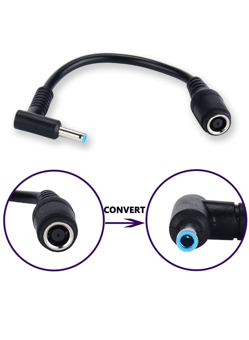 Ntech Charger Adapter Tip 7.4x5.0mm to 4.5x3.0mm Tip Connector Converter for HP Stream Specter Pavilion Envy EliteBook Split Chromebook Power Cord [5 Pack] - Image 3