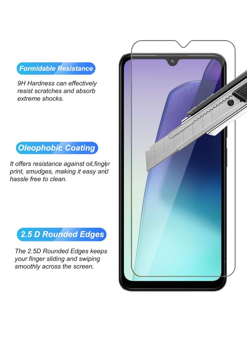 Generic - 2 Pieces Xiaomi Redmi 14C Tempered Glass Screen Protector – High Transparency, Delicate Touch, Anti-Explosion, Smooth Arc Edges, Easy Installation, Screen Protector for  Xiaomi Redmi 14C - Image 1