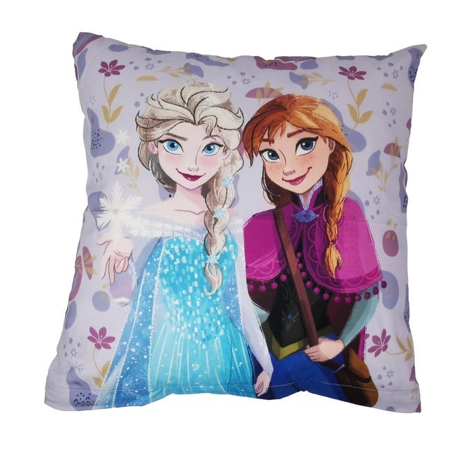 CHILDRENS CUSHION COVER DECORATIVE CUSHION COVER 40 X 40 CM WITHOUT FILLING WITHOUT CUSHION MADE OF COTTON FROZEN 02 A1