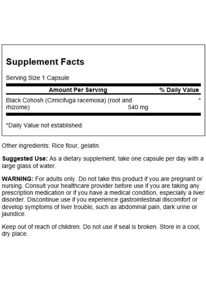 SWANSON Swanson Full Spectrum Black Cohosh  - Image 2