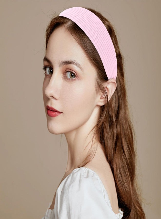 ACO-UINT 2 Pack Wide Headbands for Women - Non-slip Thick Headbands with Teeth for Large Heads - Image 4