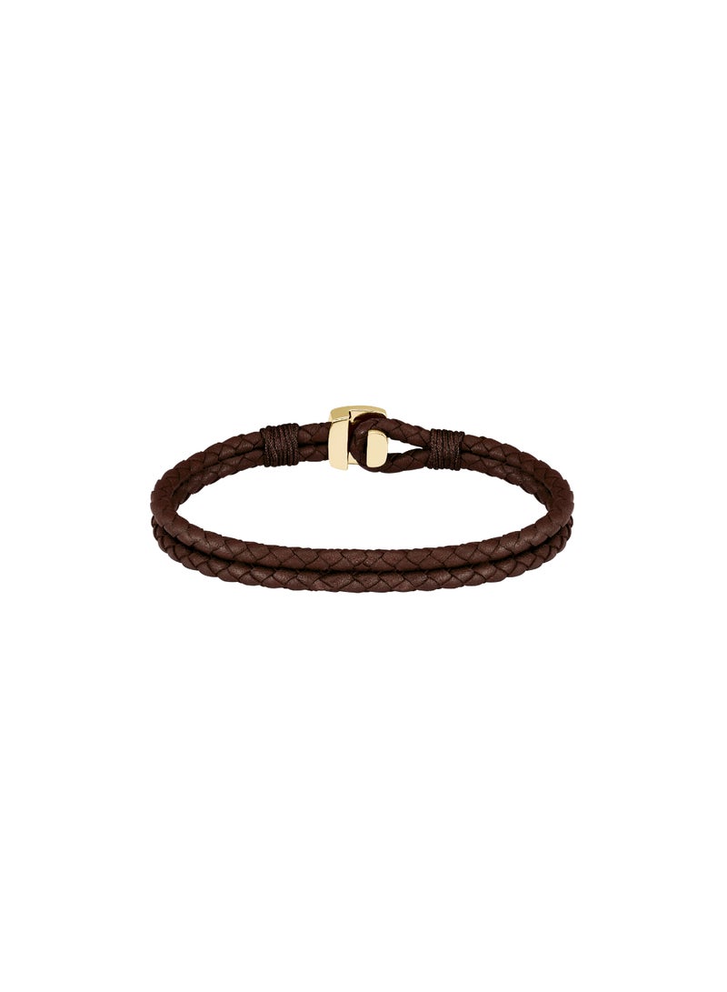 HUGO BOSS HUGO BOSS JEWELRY SEAL MENS LEATHER BRACELET - 1580667S  - Image 2
