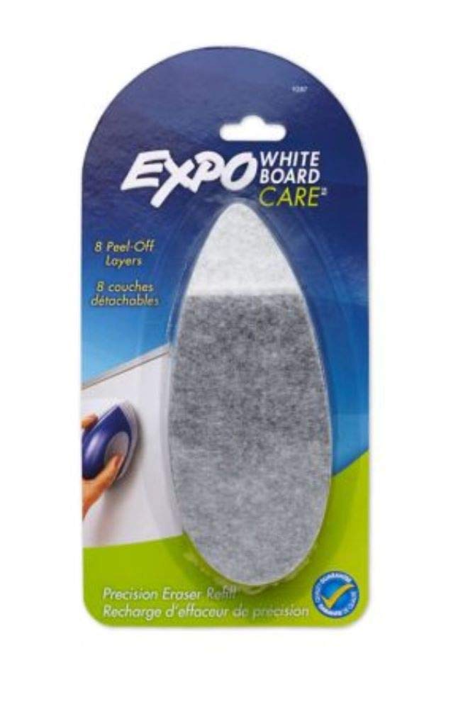 EXPO : Dry Erase Precision Point Eraser Refill Pad, Felt, 9 3/4w x 3 1/4d -:- Sold as 2 Packs of - 1 - / - Total of 2 Each - Image 4