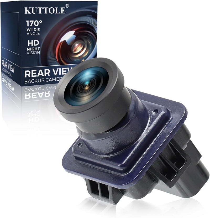 KUTTOLE HD Rear View Backup Camera for Ford F150, Mustang, Lincoln MKC - Image 1