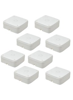 ELECTRA ZONE ELECTRA ZONE Waterproof CCTV BoxPVC Box for Camera Mounting Junction Box with Brass Nuts Fitting Pack Of 10  - Image 1