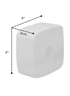 ELECTRA ZONE ELECTRA ZONE Waterproof CCTV BoxPVC Box for Camera Mounting Junction Box with Brass Nuts Fitting Pack Of 10  - Image 2