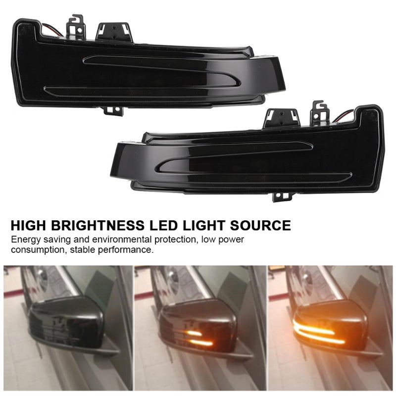Rear View Mirror Turn Signal Light Dynamic LED Fits for Mercedes Benz c E /s CLa GLa CLS CLASS W176 W204 - Image 3