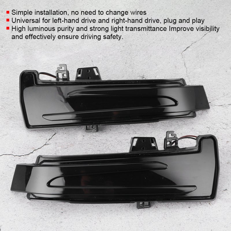Rear View Mirror Turn Signal Light Dynamic LED Fits for Mercedes Benz c E /s CLa GLa CLS CLASS W176 W204 - Image 4
