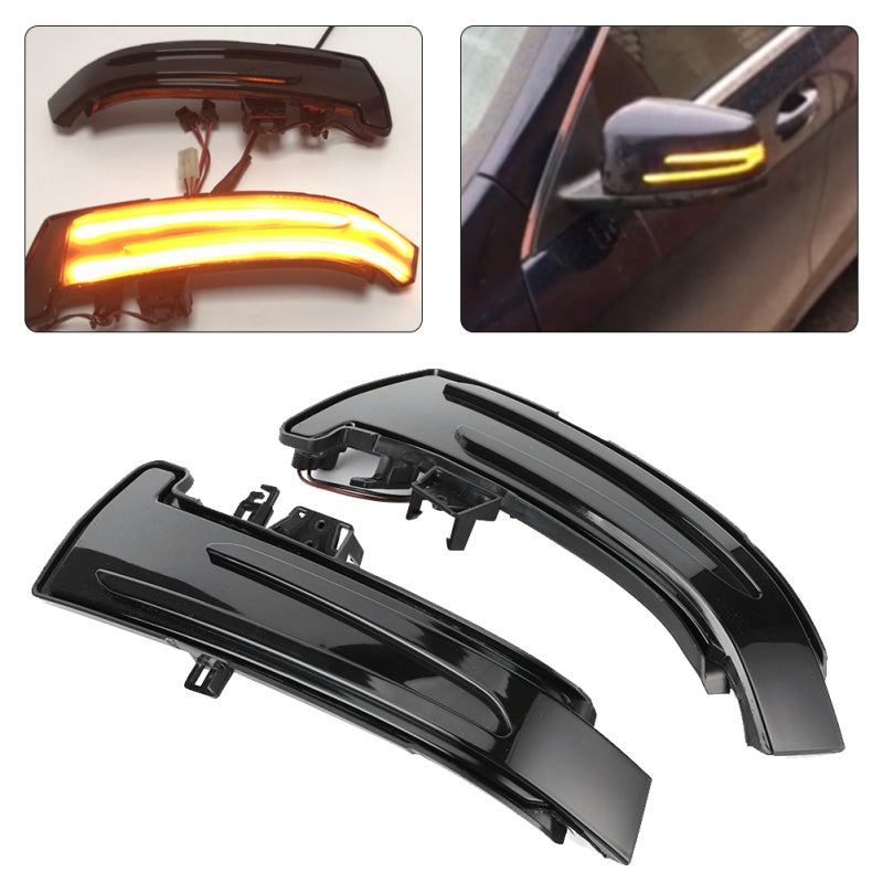 Rear View Mirror Turn Signal Light Dynamic LED Fits for Mercedes Benz c E /s CLa GLa CLS CLASS W176 W204 - Image 5