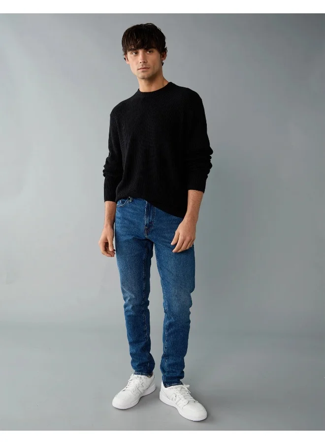 AE Waffle Crew Neck Sweater