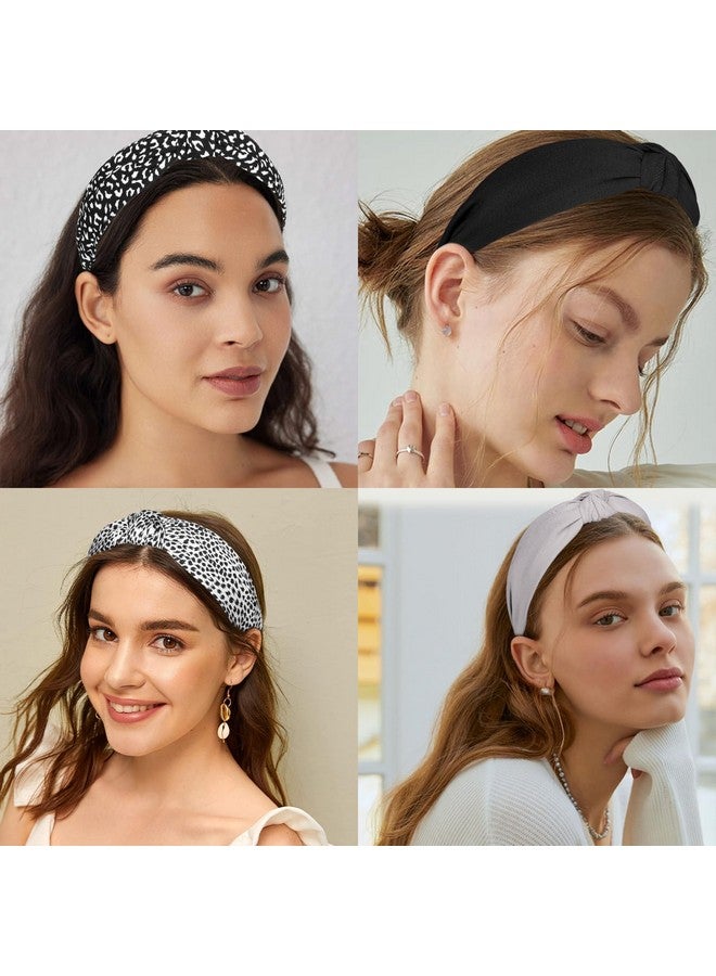 ACO-UINT Headbands for Women Knotted Headbands, 6 Pack Large Head Bands for Women's Hair Wide Headbands, Non-slip Thick Headbands Womens Fashion Headbands Hair Accessories for Women - Image 5