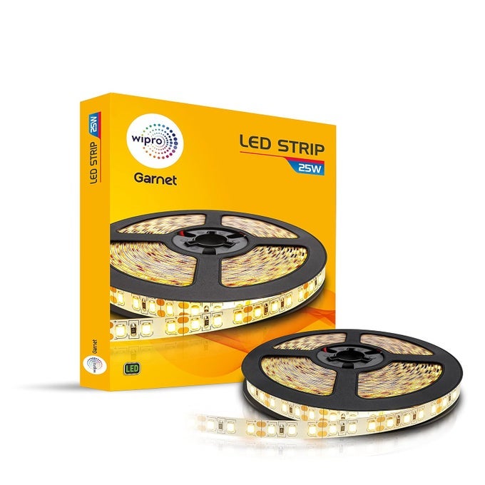 GARNET 25W LED STRIP WITH 60 LEDMTRWARMWHITE5 METERPACK OF 1