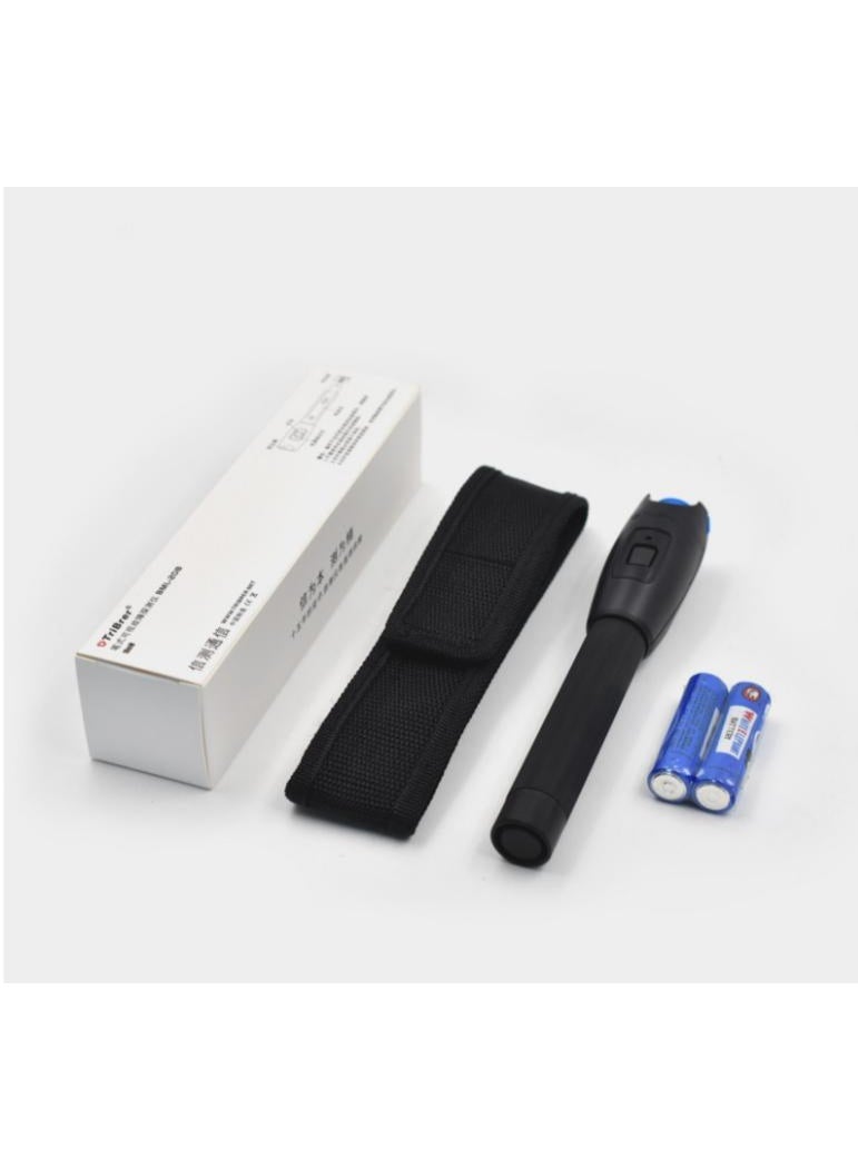 قلم ليزر لفحص الألياف البصرية وتحديد الاعطال، أسود، معدني، VFL، قوة ١٠ كيلوميتر - Image 2