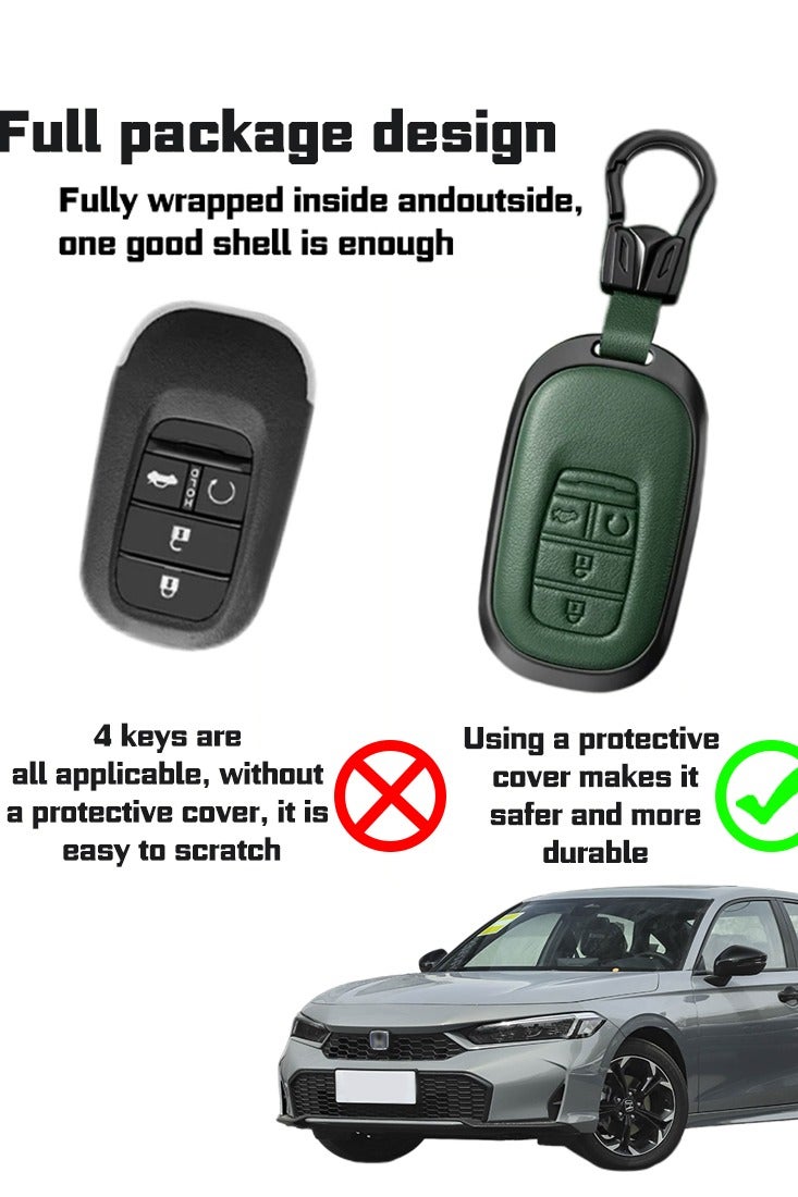 Key protector, suitable for Honda 4-key key protector, perfectly wraps car keys, high-end, wear-resistant. - Image 5