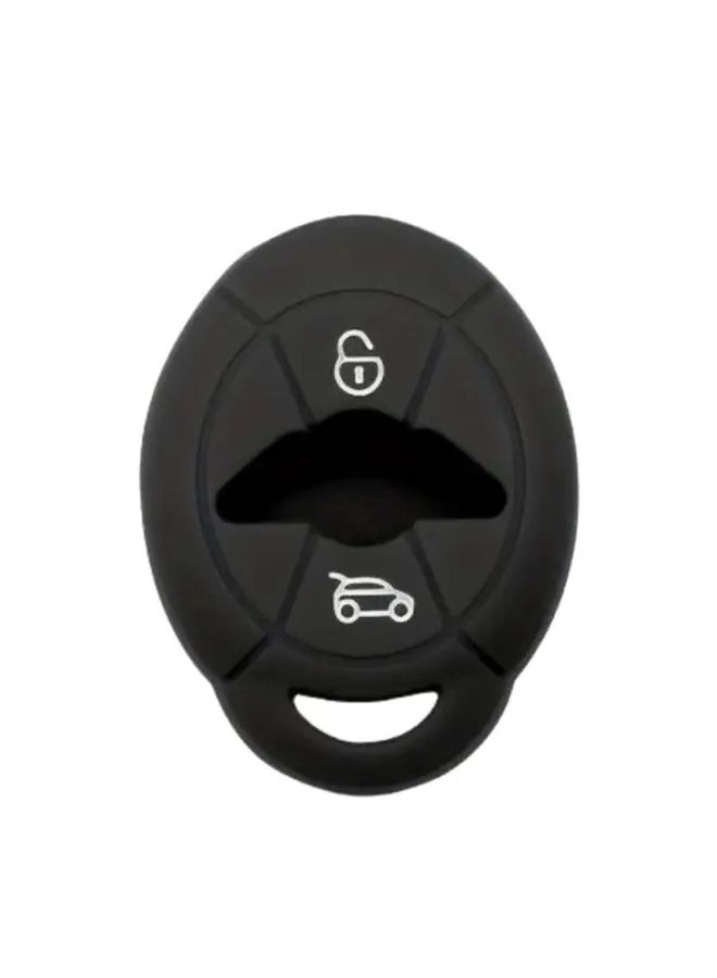 Red Silicone Key Fob Cover Remote Control Protector Case Compatible with R50 R53 R56 Models - Image 4