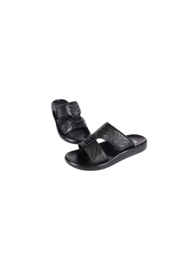 barjeel uno 008-3572 Barjeel Uno Boys Arabic Sandals B-63073 Black