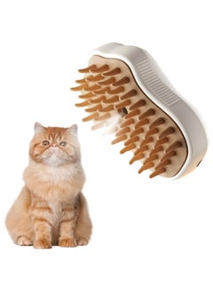 ARNOTEC Cat Steam Brush, 3 In1 Steamy Cat Brush for Shedding, Cat Steamer Brush for Massage, Multifunctional Cat Grooming Brush, Pet Hair Removal Tool Comb for Cats and Dogs  - Image 1