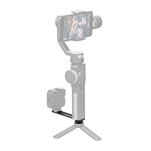 ChromLives Cold Shoe Bracket Extension Bar, Hot Shoe Extension, Microphone Mount with 1/4'' Tripod Screw Compatible with Mirrorless Camera Vlogging Sony A6400 6300 6500 6000 Zhiyun 4 DJI Osmo Pocket - Image 3