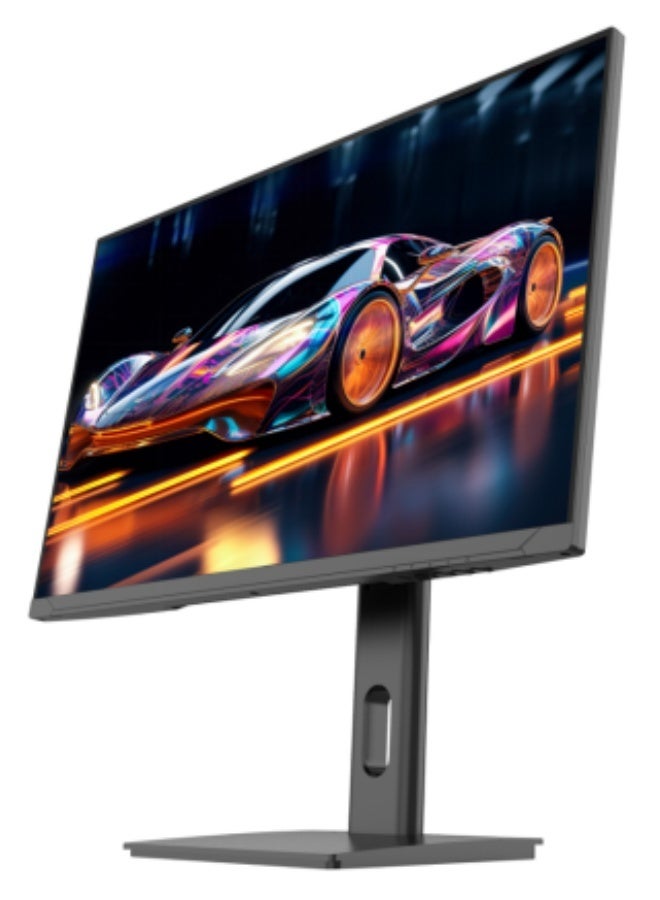 فلوف شاشة ألعاب 27 بوصة، شاشة كمبيوتر QHD 2560 × 1440، معدل تحديث 320 هرتز، حامل دوار قابل للتعديل مع مكبرات صوت مدمجة، باللون الأسود - Image 3