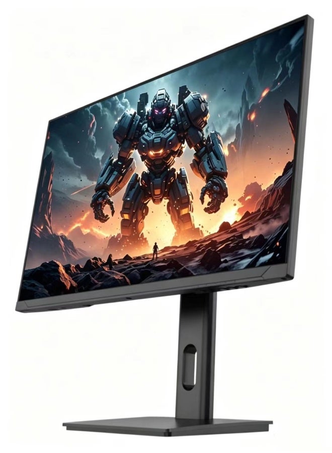 فلوف شاشة ألعاب 27 بوصة، شاشة كمبيوتر QHD 2560 × 1440، معدل تحديث 320 هرتز، حامل دوار قابل للتعديل مع مكبرات صوت مدمجة، باللون الأسود - Image 3