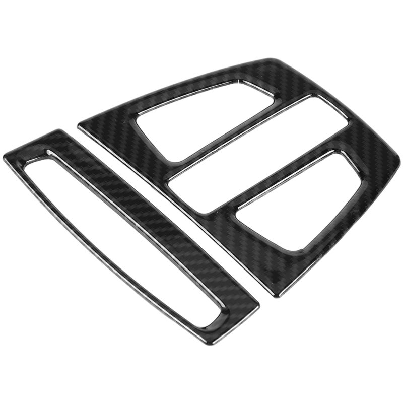 Carbon Fiber Reading Light Cover: High-Quality ABS Plastic - Scratch Resistant Interior Trim Cover for 3 Series F30 GT F34 X5 X6 X1 X2 Car Interior Upgrade - Image 2