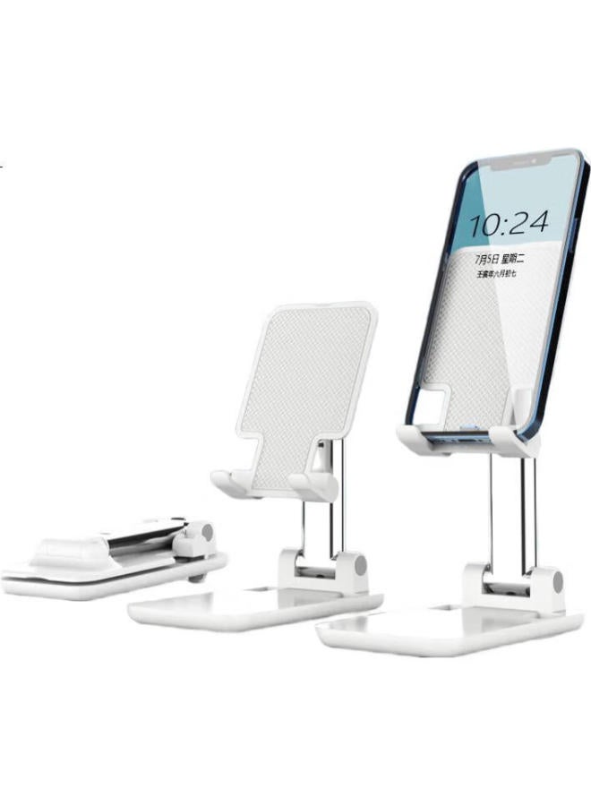 Jplayer Phone Stand, Desktop Portable Foldable Adjustable Height, Ipad Tablet Lazy Stand, Bedside, Internet Celebrity, Tiktok, Binge-Watching, Video, Online Class, Black - Image 3