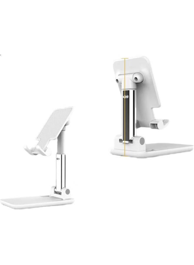Jplayer Phone Stand, Desktop Portable Foldable Adjustable Height, Ipad Tablet Lazy Stand, Bedside, Internet Celebrity, Tiktok, Binge-Watching, Video, Online Class, Black - Image 2