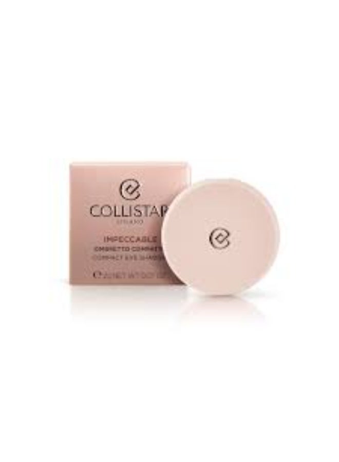 Collistar Impeccable Compact Eye Shadow Refill Color 100 Nude Matte 2g - Image 2