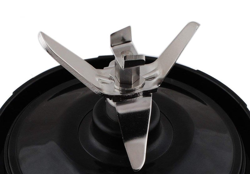 NLSD Ninja Blender Replacement Parts - Bottom Blade 6 Fins and 1 Gasket Rubber for Nutri Ninja Auto iQ BL480, BL480D, BL482, BL456 Blenders (FEMALE FINS ONLY) - Image 3