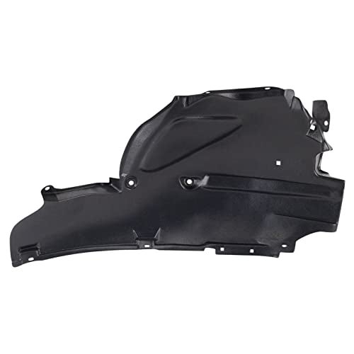 TRQ Front Right Rearward Inner Fender Liner Black Passenger Side Compatible with 2009-2012 INFINITI FX35 2013 FX37 2009-2013 FX50 2014-2017 QX70 IN1249118 - Image 3